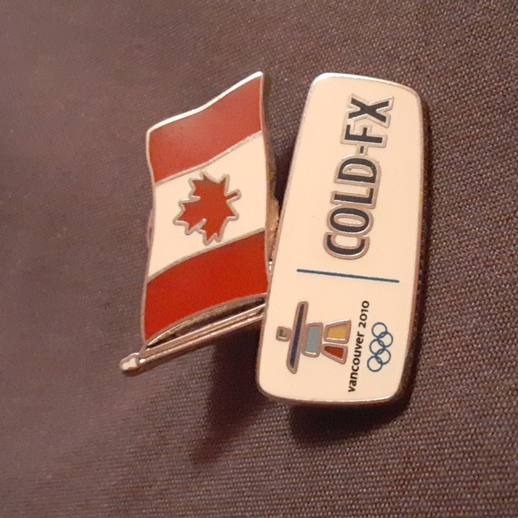 Cold-FX Vancouver 2010 Olympic Collector Lapel Pin - Picture 1 of 4